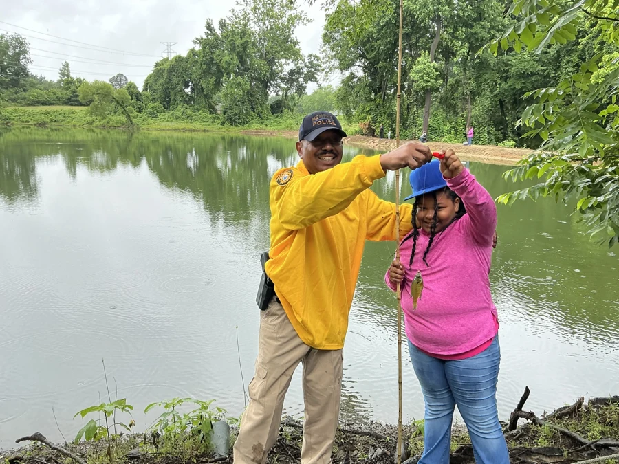 Fishing with a Cop & a Vet original event photo