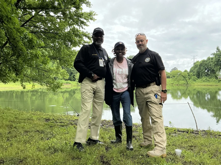 Fishing with a Cop & a Vet original event photo