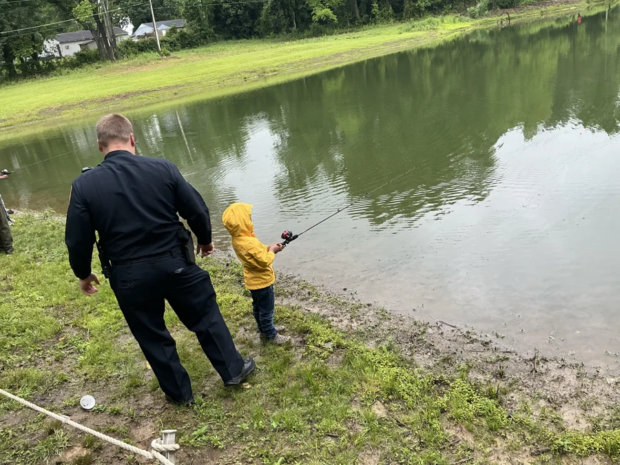 Fishing with a Cop & a Vet original event photo