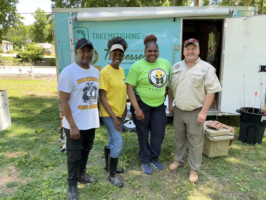 Fishing with a Cop & a Vet original event photo