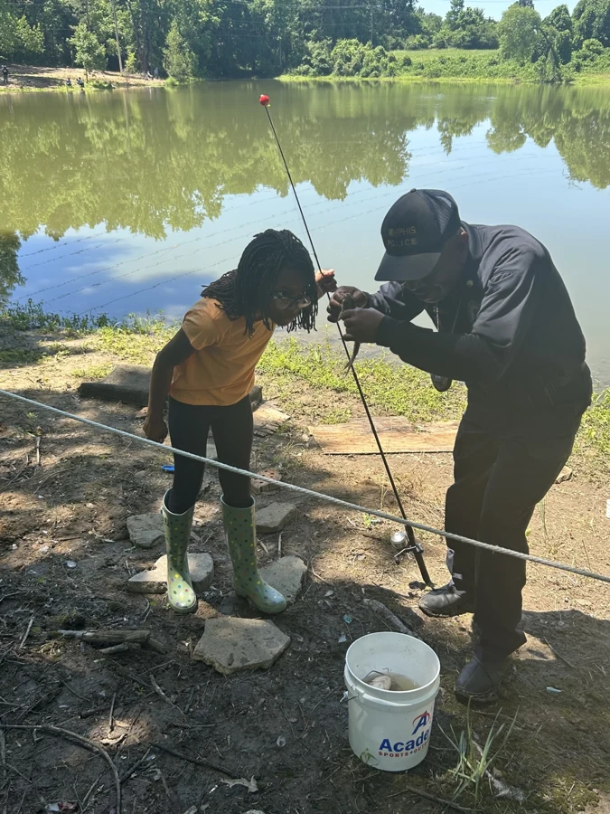 Fishing with a Cop & a Vet original event photo